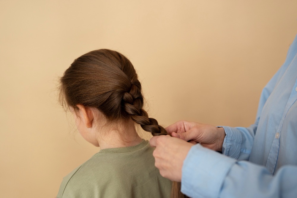 contoh hairstyle simpel